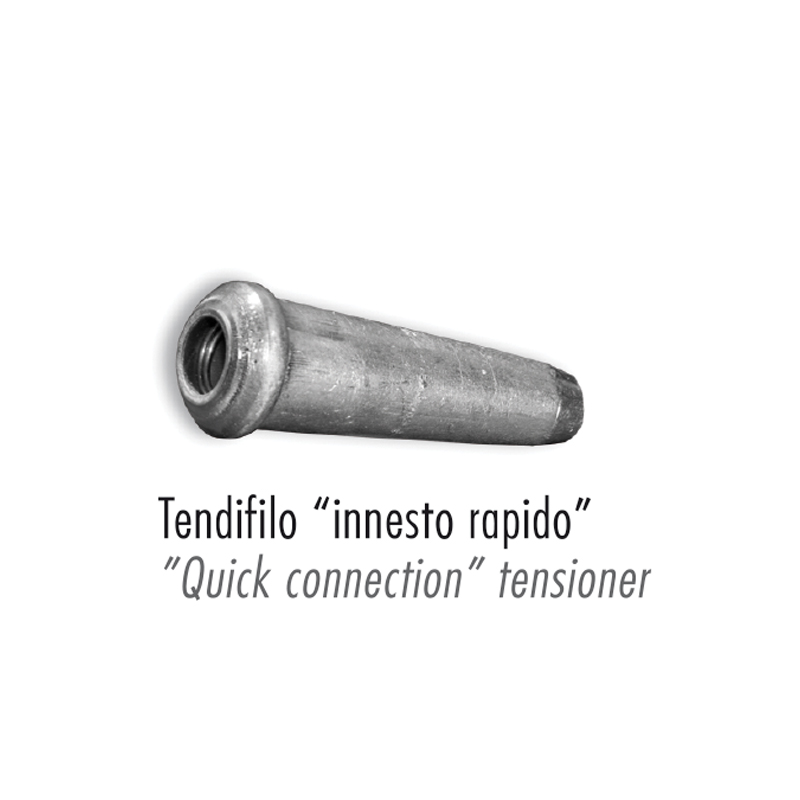 "Quick Connection" tensioner